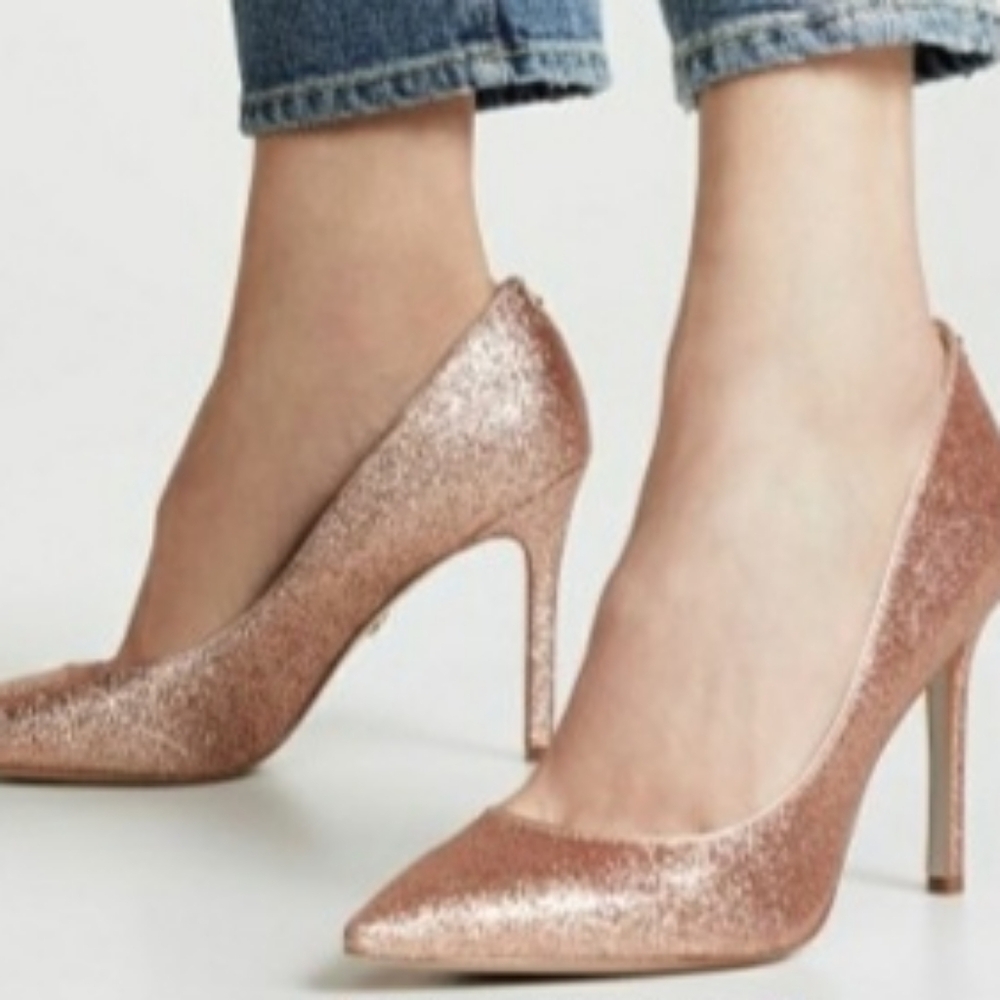 Elegant Glittery Sam Edelman Heels for Women